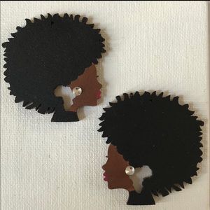 Handmade “Fro” Earrings
